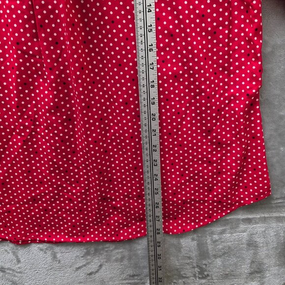 NY Collection Polka Dot Top 2X NWT‎ - Picture 9 of 12